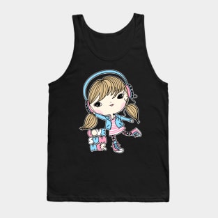 Love Summer Girl Tank Top